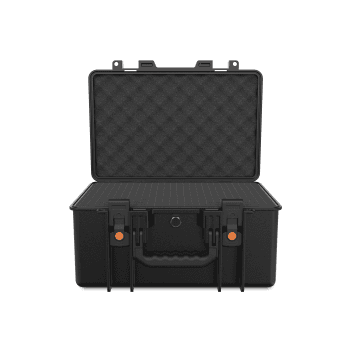 Audibax EF2 Maletín Multiuso con Espuma Moldeada Negro EF2 PP Case