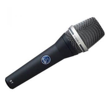 Akg d-7 microfono vocal d7 microfono mano akg con pinza sa-45