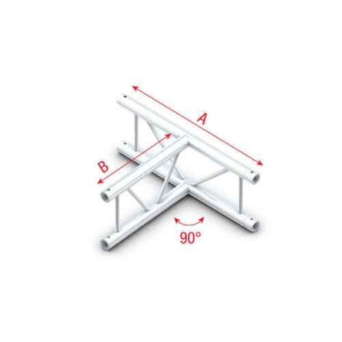 Showtec T-Cross vertical Cruceta en T Vertical Para Truss FS30017V T-Cross vertical FS30017V