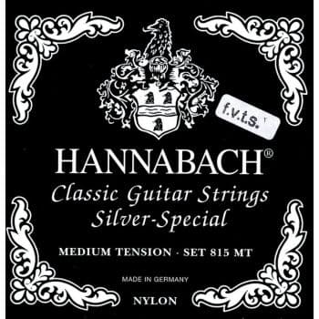 Hannabach 815fmt cuerdas para guitarra clásicamedium/high tension
