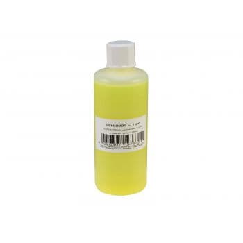 Eurolite tinta de estampado uv-activa amarillo transparente 100ml