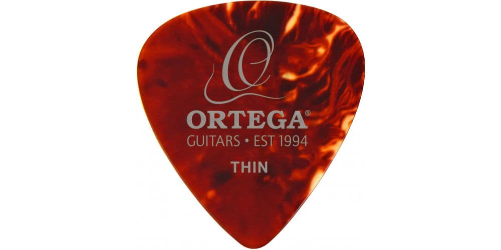 Ortega OGP-TO-T10 Set de Púas Thin 10 Unidades Tortoise OGP-TO-T10