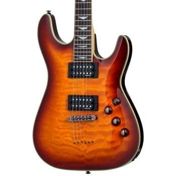 Schecter omen extreme-6 vintage sunburst. guitarra eléctrica
