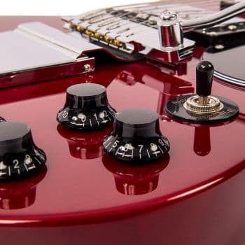 Vintage VS6 Vibrola Cherry Red Guitarra Eléctrica Vintage VS6 Vibrola Cherry Red