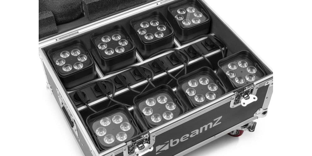 Beamz FCC12 FlightCase for 8x BBP48 Charg FCC12 FlightCase for 8x BBP48 Charg