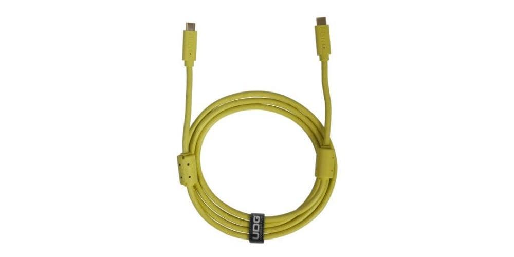 Udg U99001YL Ultimate Audio Cable USB 3.2 C-C Yellow U99001YL - ULTIMATE AUDIO CABLE USB 3,2 C-C YELLOW