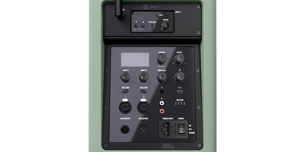 LD Systems ANNY 8 BPH B8 GN Altavoz de PA portátil a batería ANNY 8 BPH B8 GN - Altavoz de PA portátil a baterí
