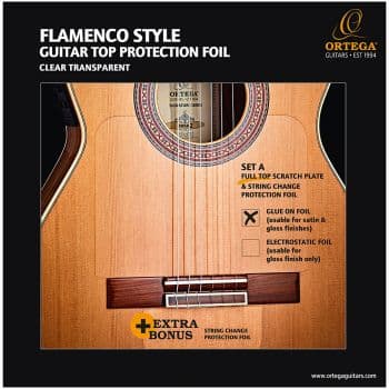 Ortega opg-flam1 golpeador de guitarra clásica