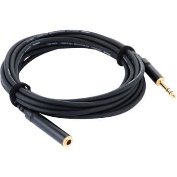 Cordial cfm 5 vk cable alargador para auriculares jack 5 metros