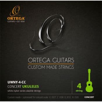Ortega UWNY-4-CC. Juego de Cuerdas para Ukelele Concierto UWNY-4-CC