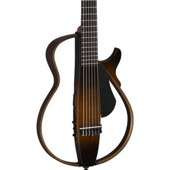 Yamaha slg200n tbs-ii guitarra silent tobacco brown