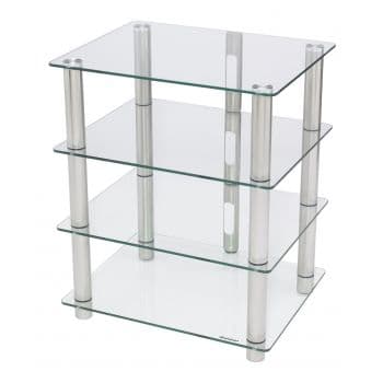 Norstone epur 4 silver mueble hi-fi de 4 baldas