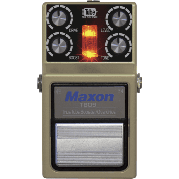 Maxon tbo-9 true tube booster / overdrive pedal efectos guitarra