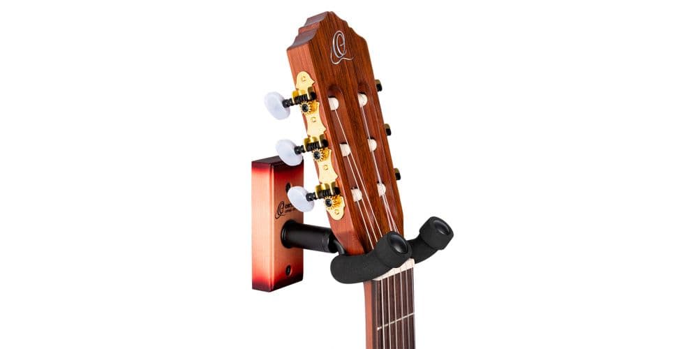 Ortega OGH-1CSB. Soporte de Pared para Guitarra Sunburst OGH-1CSB
