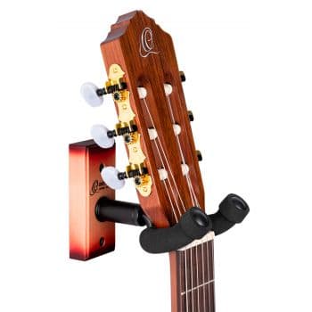 Ortega OGH-1CSB. Soporte de Pared para Guitarra Sunburst OGH-1CSB