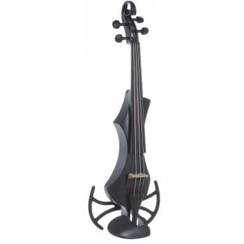 GEWA Novita 3.0 Negro Violín Eléctrico con Adaptador Novita 3.0 Negro con Adaptador 4 Cuerdas