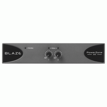 Blaze powerzone 252 amplificador multizona 2 x 125w. 100 voltios
