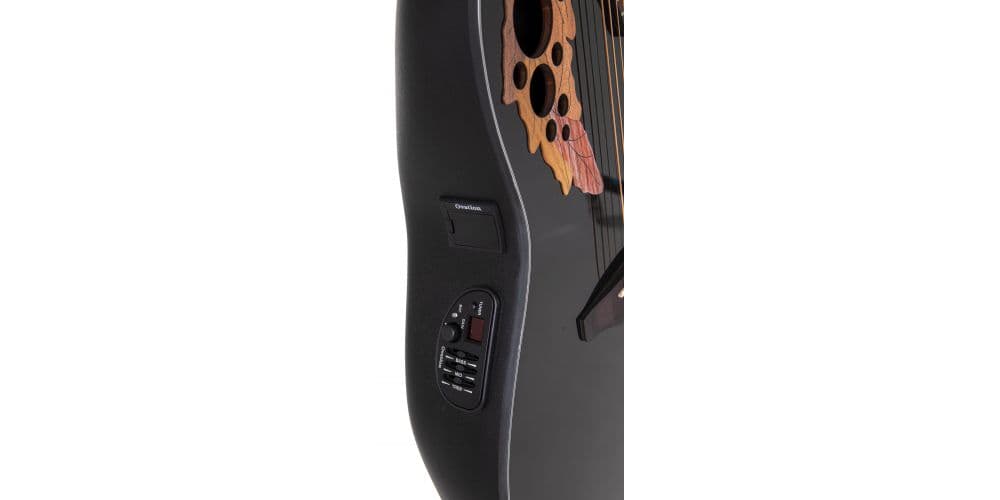 Ovation CE44-5-G Celebrity Elite Mid Cutaway Black Guitarra electro-acústica CE44-5-G