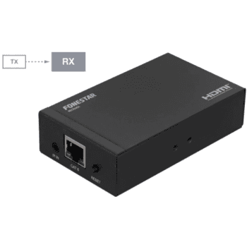 Fonestar fo-474-rx receptor extensión-distribuidor hdmi por cable cat 6