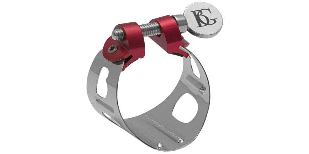 BG France Abrazadera Clarinete/Saxo Alto Dúo Plateada LD Dúo Plateada LD