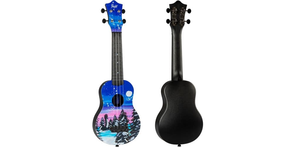 Flight Ukelele Soprano Flight UTS-42 Ultra Travel Series Snow Soprano Flight UTS-42 Ultra Travel Series Snow