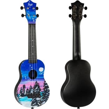 Flight Ukelele Soprano Flight UTS-42 Ultra Travel Series Snow Soprano Flight UTS-42 Ultra Travel Series Snow