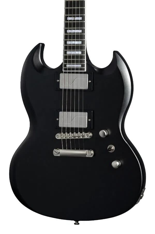 Epiphone sg prophecy aged black metallic guitarra eléctrica funda incluída