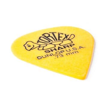 Dunlop Tortex Sharp de 0,73 mm Pack 12 Un. 412P73