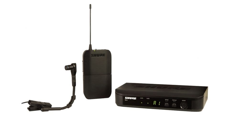 SHURE BLX14E/B98 K3E Sistema Inalámbrico BETA98H/C para Instrumento BLX14E/B98 K3E