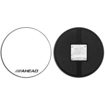 Ahead AHPKZ 10 Corp Snare Pad with Snare Sound (White Hard Surface) AHPKZ 10" Corp Snare Pad with Snare Sound (White H
