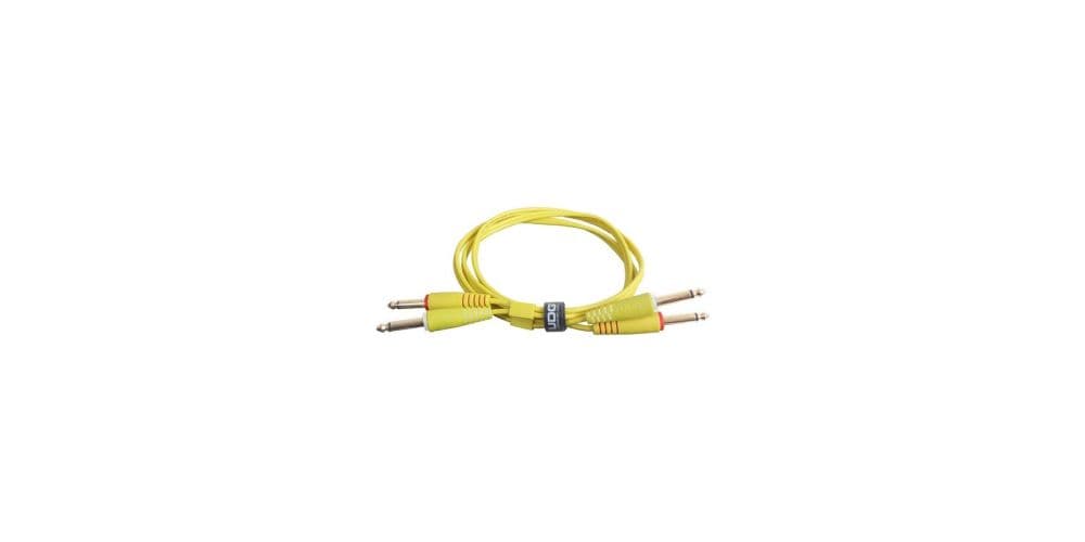 Udg UL AUDIO Cable Jack Mono a Jack Mono Yellow 1,5 metros UL AUDIO Cable Jack Mono a Jack Mono Yellow 1,5 me