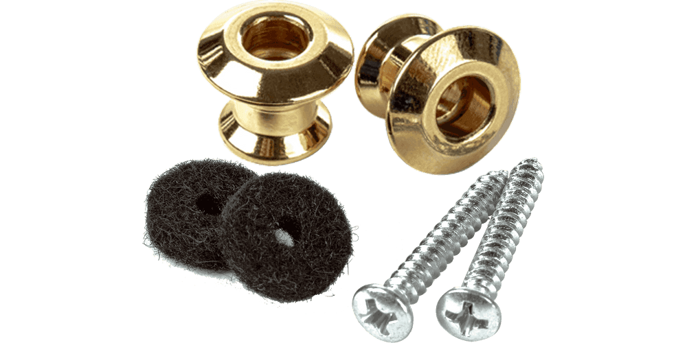 Dunlop Straplok Dualdesign 2 uds Dorado null