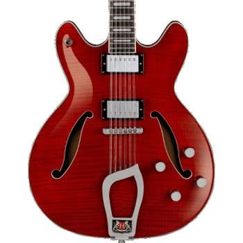 Hagstrom Viking Dlx 12 Wct Guitarra Eléctrica color Wild Cherry Transparent VIKING DLX 12 WCT
