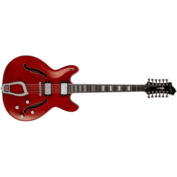 Hagstrom Viking Dlx 12 Wct Guitarra Eléctrica color Wild Cherry Transparent VIKING DLX 12 WCT