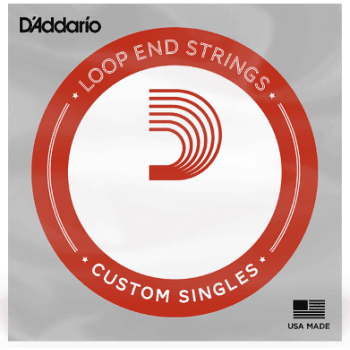 D Addario LE0095 Cuerda Suelta Acero Liso Loop End .0095 LE0095