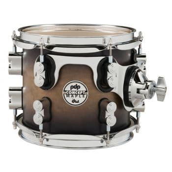 Drum workshop pdp tom concept maple satin charcoal burst