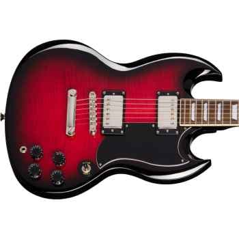 Epiphone sg tribute plus cherry burst guitarra eléctrica