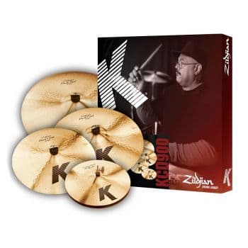 Zildjian k custom dark set platos 14/16/18/20