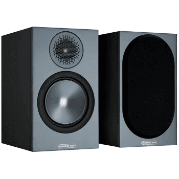Monitor audio bronze 50 black altavoces estanteria pareja