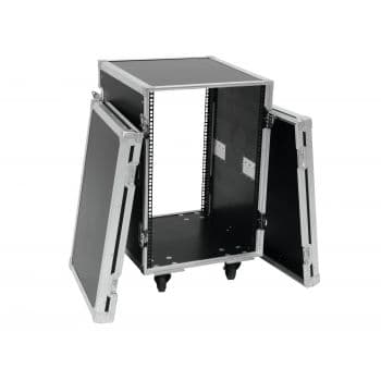 Roadinger Rack Profi KM 16U 55cm con Ruedas Rack Profi KM 16U 55cm with wheels