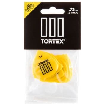 Dunlop Tortex TIII de 0,73 mm Pack 12 Un. 462P73