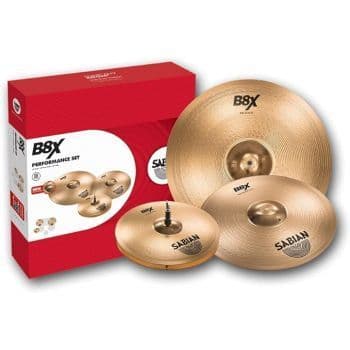 Sabian b8x platos performance set hi-hats 14