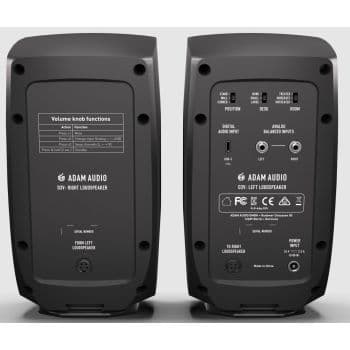 ADAM D3V Black Monitor Pareja D3V Black