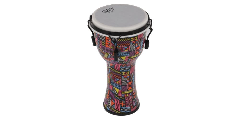 GEWA Liberty Series 14" Crazy Neon Mechanically Tuned Djembé 14" Crazy Neon