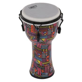 GEWA Liberty Series 14" Crazy Neon Mechanically Tuned Djembé 14" Crazy Neon