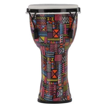 GEWA Liberty Series 14" Crazy Neon Mechanically Tuned Djembé 14" Crazy Neon