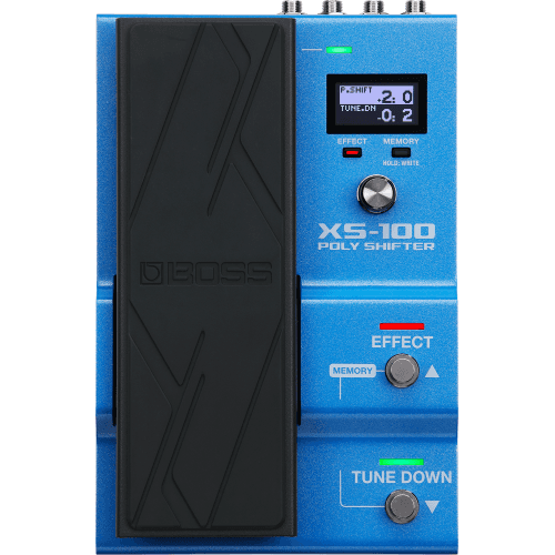 Boss XS-100 Poly Shifter Pedal Compacto XS-100 Poly Shifter