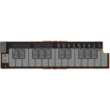 Korg nanokey fold lava orange teclado maestro