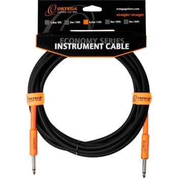 Ortega oecis-15 cable para guitarra 4,5 metros
