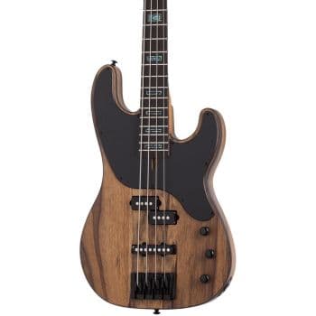 Schecter moderl t-4 exotic black limba bl bajo eléctrico
